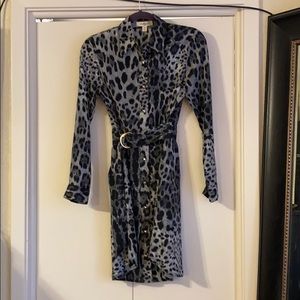 Leopard print dress.  size small. Ruler & Quinn.